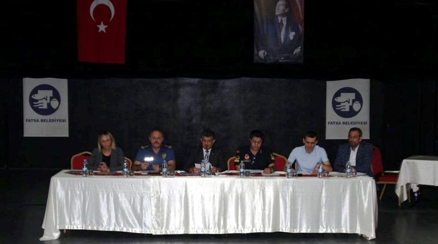 Fatsa’da okul güvenliği toplantısı
