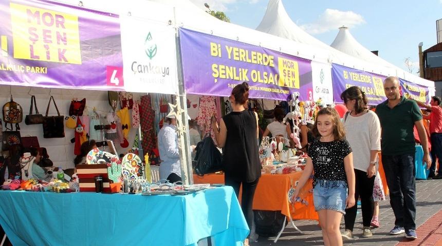 Başkentliler &lsquo;Mor Şenlik&rsquo;te buluştu