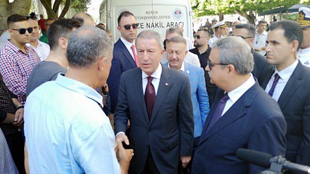 Milli Savunma Bakanı Akar, Mersin de (1) 1