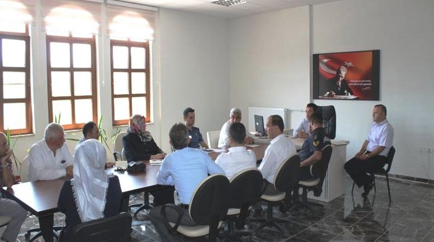 Hisarcık&rsquo;ta &rsquo;Okul G&uuml;venliği&rsquo; toplantısı