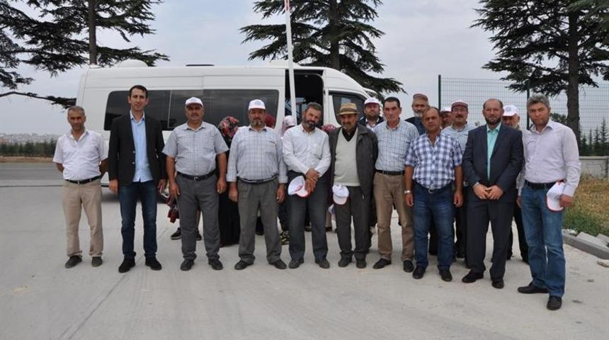 K&uuml;tahyalı &ccedil;ift&ccedil;iler Eskişehir Tarım Fuarı&rsquo;nda