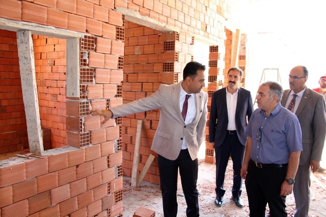 Metal Teknolojisi alan inşaatı hızla ilerliyor