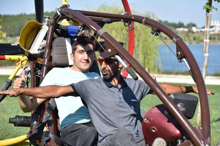 Bilecik semaları gyrocopter gösterisi ile renklendi G5