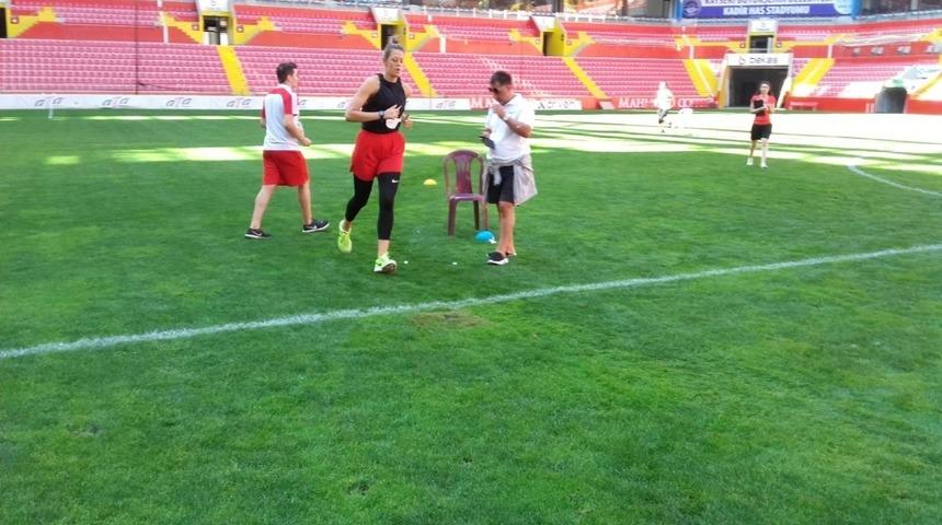 Bellona Kayseri Basketbol laktat testinden ge&ccedil;ti