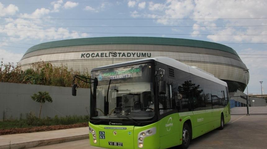 Kocaelispor-G&ouml;lc&uuml;kspor ma&ccedil;ına ek otob&uuml;s seferi