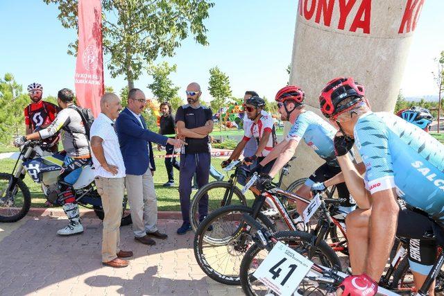 Meram Dağ Bisikleti Maraton Türkiye Şampiyonası’na ev sahipliği yaptı