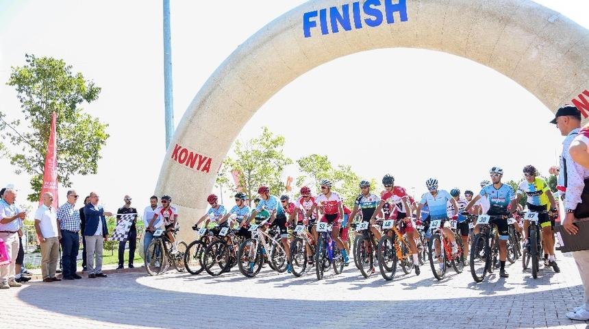 Meram Dağ Bisikleti Maraton T&uuml;rkiye Şampiyonası&rsquo;na ev sahipliği yaptı