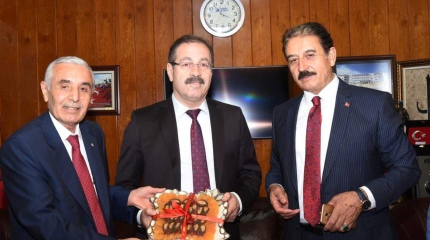 Akg&uuml;l&rsquo;den ESKKK Başkanı Evren&rsquo;e ziyaret