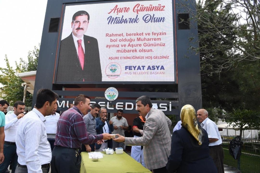 Muş Belediyesi&rsquo;nden aşure etkinliği
