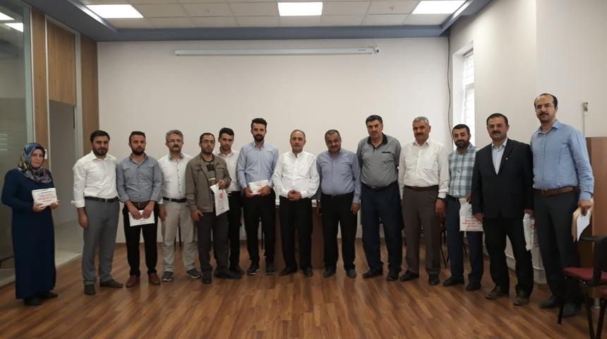 Camiler ve din g&ouml;revlileri haftası personeller arası bilgi yarışması yapıldı