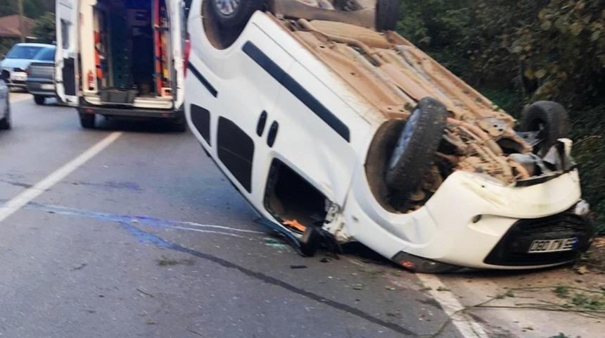 Fatsa&rsquo;da trafik kazası: 1 yaralı