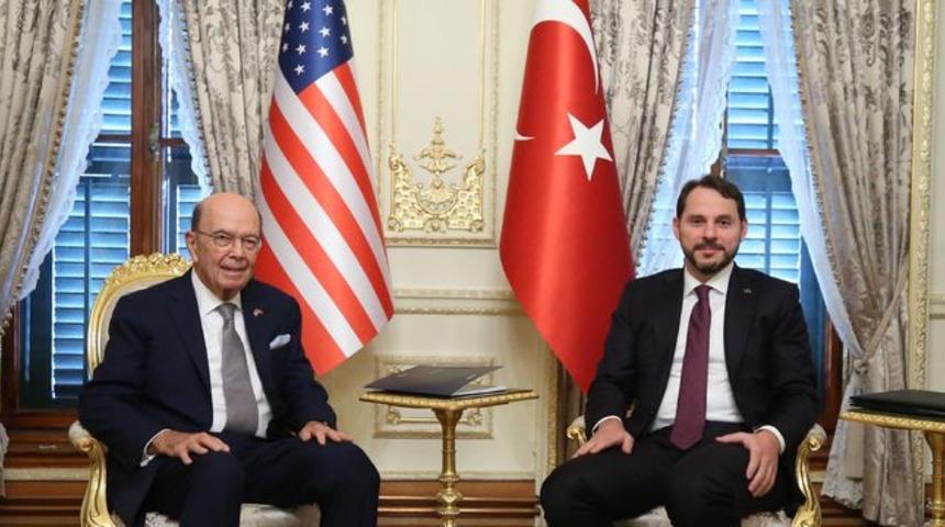 Albayrak: ABD Ticaret Bakanı Ross ile verimli bir görüşme gerçekleştirdik