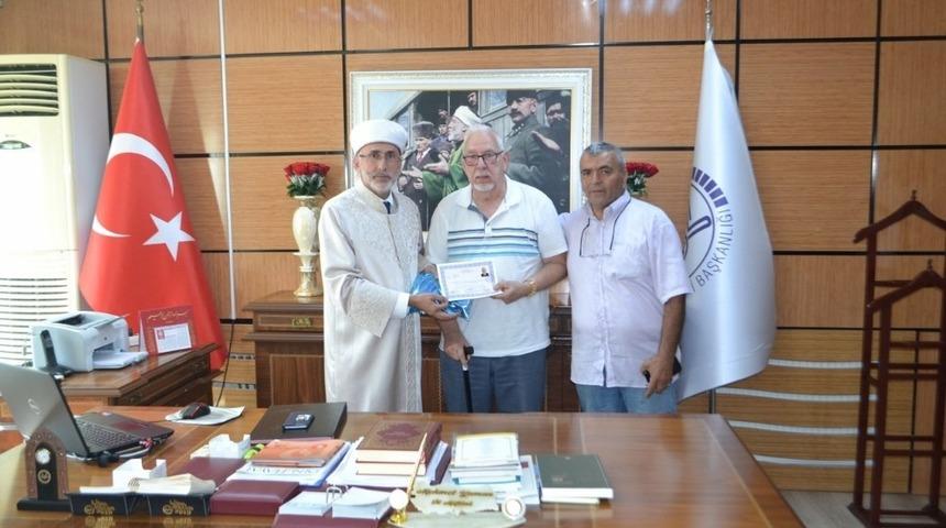 Alman uyruklu Karl Heinz Ernst Schnee m&uuml;sl&uuml;man oldu