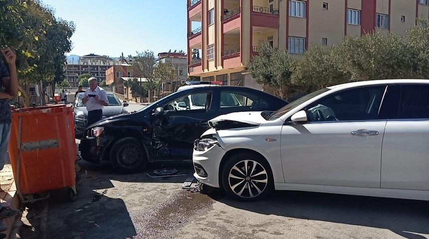 İslahiye&rsquo;de trafik kazası: 1 yaralı