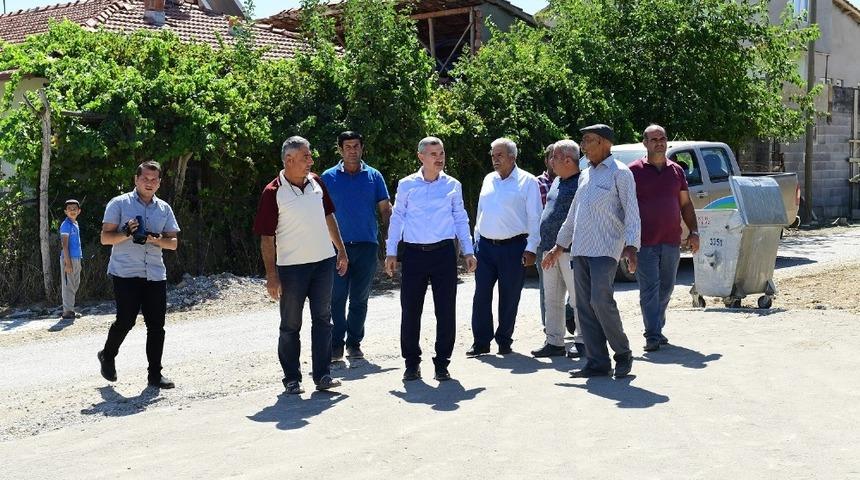 Kırkpınar mahallesinde sathi kaplama &ccedil;alışması tamamladı