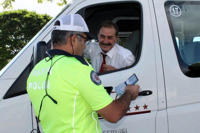 Kayseri'de okul servislerine sıkı denetim