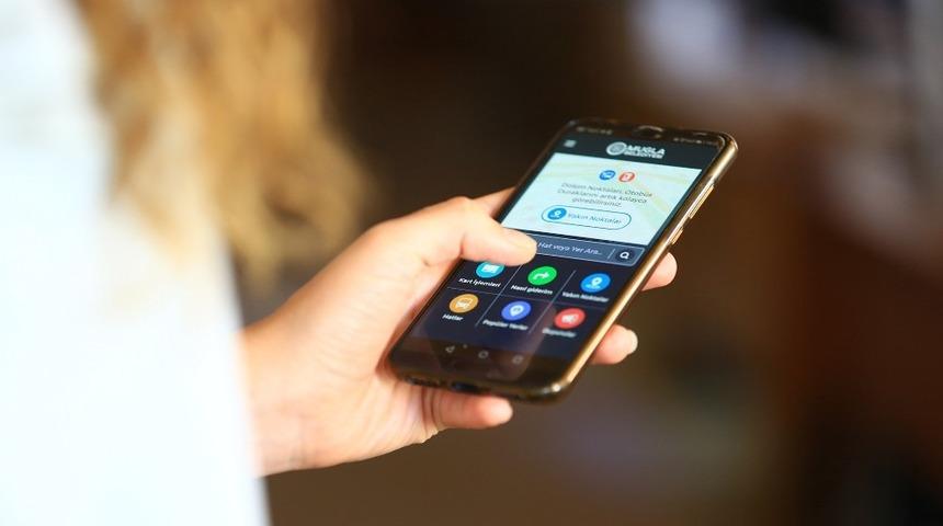 Muğla&rsquo;nın ulaşımı artık cepte