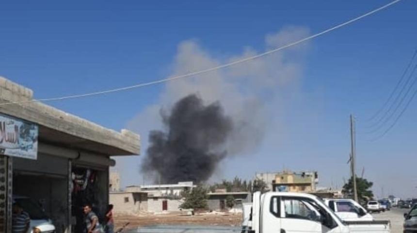 Pamuklu yüklü tır cayır cayır yandı