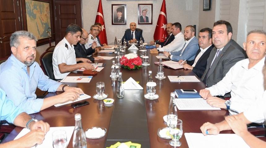 İl Spor Güvenliği Toplantısı Vali Demirtaş’ın başkanlığında gerçekleştirildi