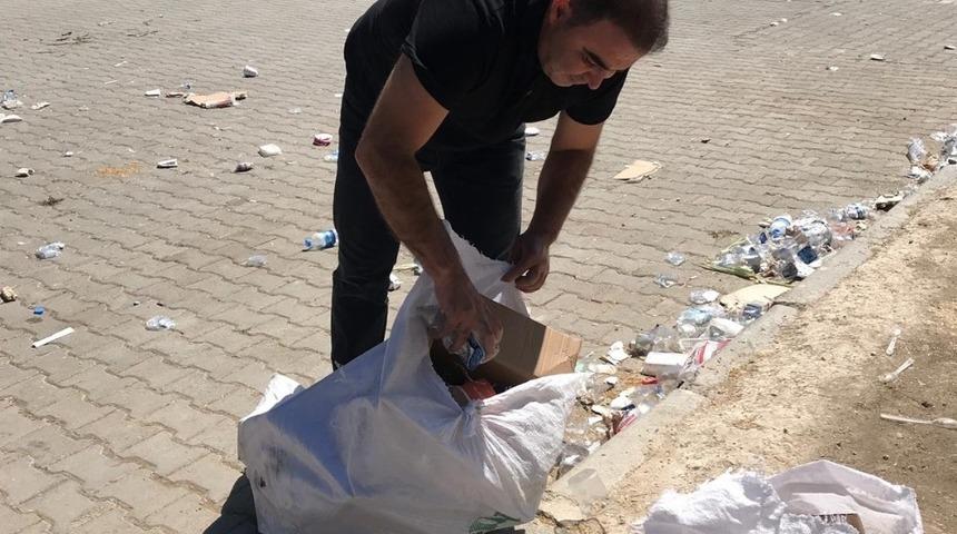 Samsat Belediye Başkanının çevre kirliliği tepkisi