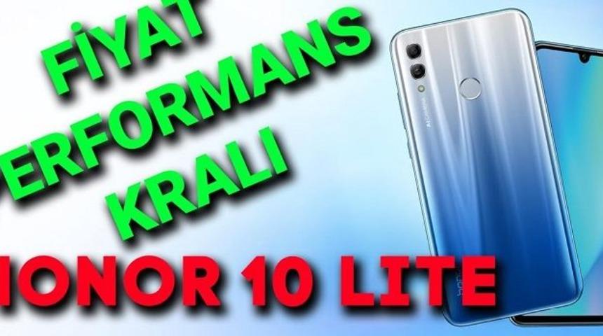Honor 10 Lite | 24 MP &ouml;n kameralı fiyat performans kralı!