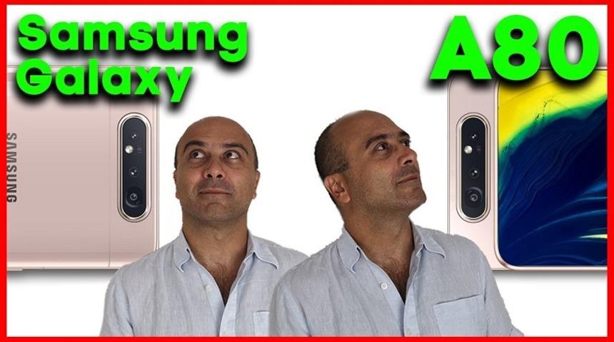Galaxy A80 incelemesi | Samsung&rsquo;dan baş d&ouml;nd&uuml;ren telefon!