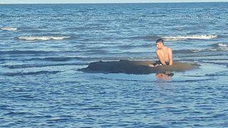 İlginç görüntü! Yeniden ortaya çıktı