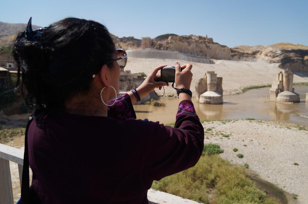 Hasankeyf'e turist akını