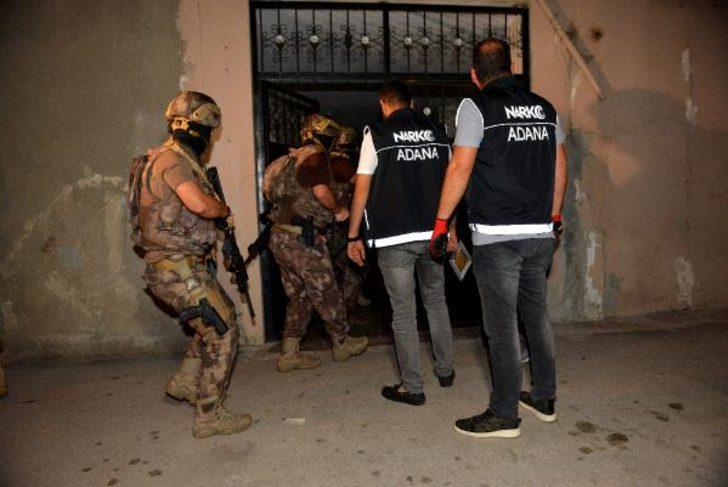 Adana'da 500 polisle uyuşturucu satıcılarına operasyon!  G3