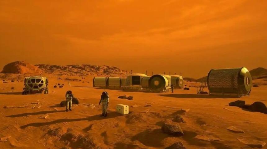 Mars’ta yaşanan devasa çığ görüntüleri hayrete düşürdü