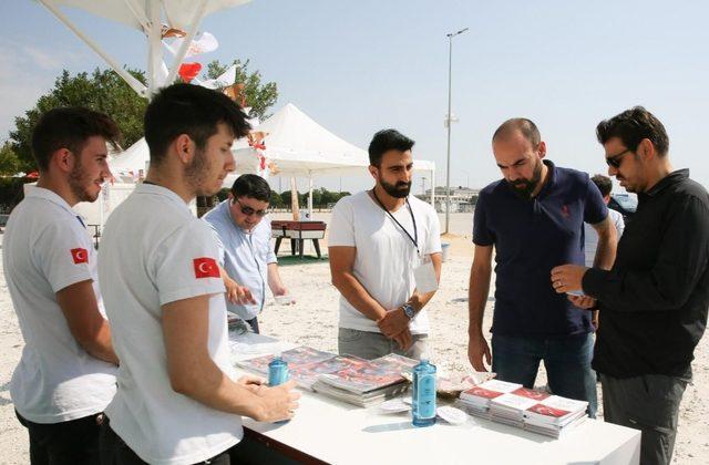 İlk kez sınır ötesinde karşılama