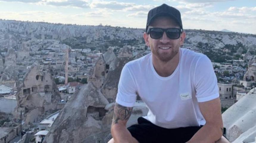 Pedro Hernique Kapadokya'yı gezdi
