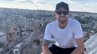 Pedro Hernique Kapadokya'yı gezdi