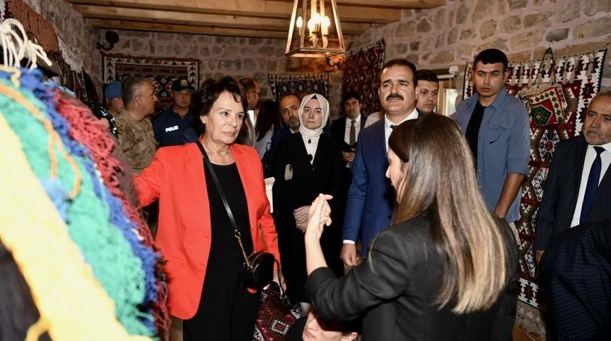 Vali Akbıyık. KSPK heyeti &Ccedil;ukurca&rsquo;yı ziyaret etti