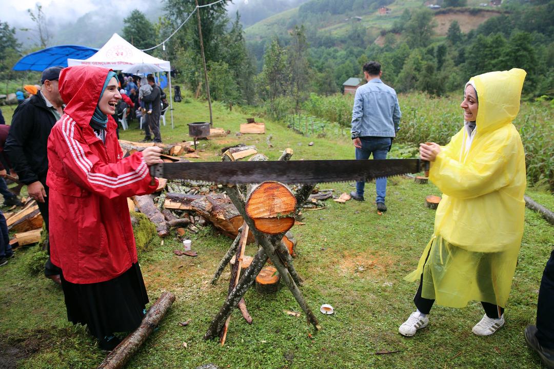  Rize'de en doğal festival