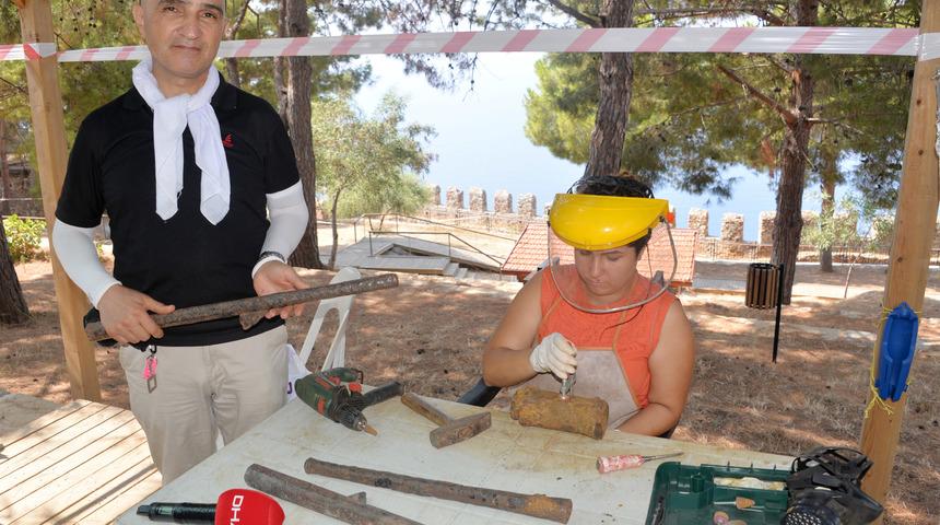 16'ncı y&uuml;zyıla ait Osmanlı t&uuml;fekleri bulundu
