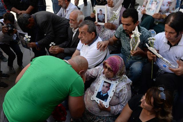 HDP önündeki eylemde 8'inci gün; aile sayısı 20 oldu (3)