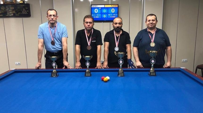 Bilardo İl Birinciliği Sona Erdi