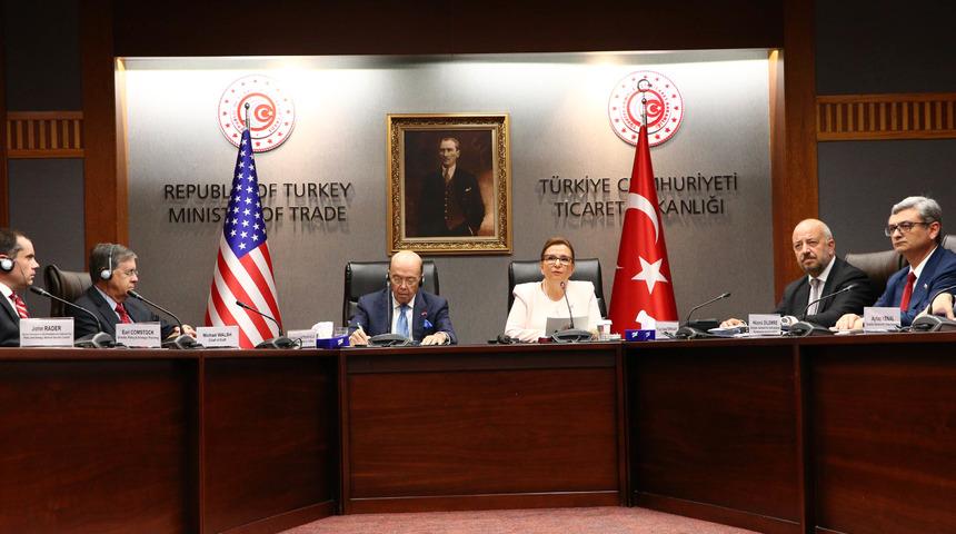 Bakan Pekcan: ABD ile bazı sektörleri öncelikli olarak belirledik