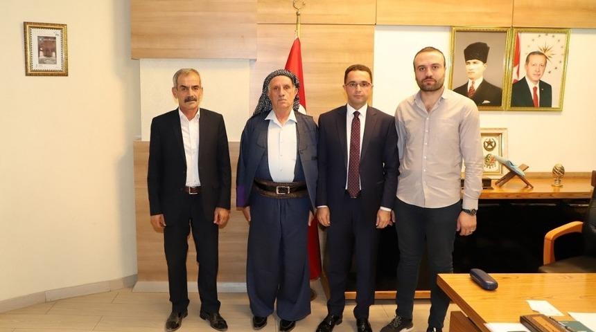 Kaymakam Sinanoğlu&rsquo;na hayırlı olsun ziyaretleri s&uuml;r&uuml;yor