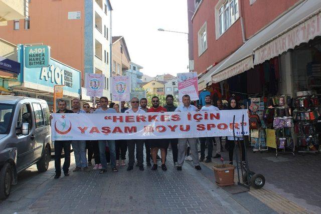 Türkeli’de halk sağlığı yürüyüşü