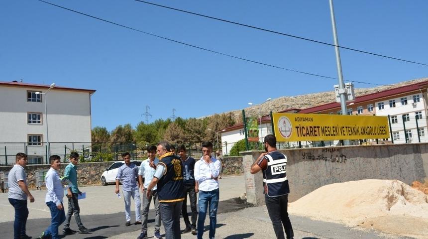 Adıyaman’da okul çevresi ve servislerde denetim