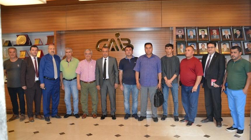 Tacikistanlı &uuml;reticiler Gaziantep&rsquo;in ihracatını mercek altına aldı