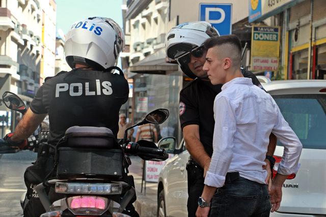 Samsun'da motosikletli polisler, denetimlerini sıklaştırdı