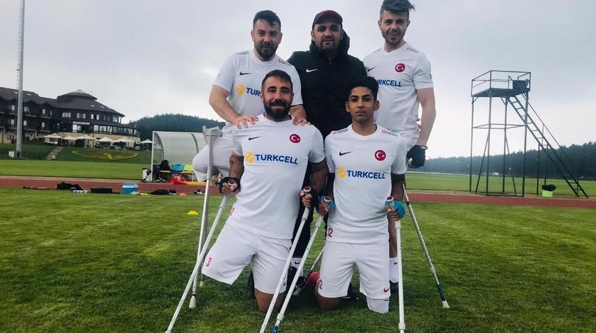 Şahinbey Ampute&rsquo;nin Milli gururu