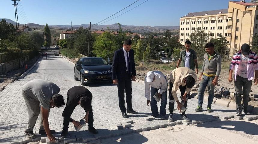 USET yol yapım &ccedil;alışmalarında sona gelindi