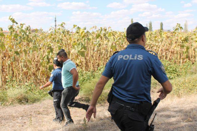 Polisten kaçan zanlı, drone ile yeri tespit edilerek yakalandı