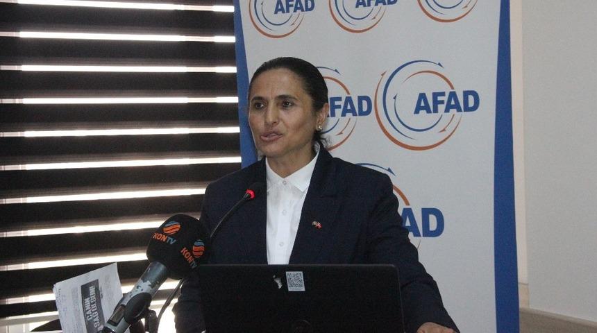 Yıldız Tosun: "AFAD, afetler olmadan önlem alma anlayışını geliştirmek için çalışıyor"