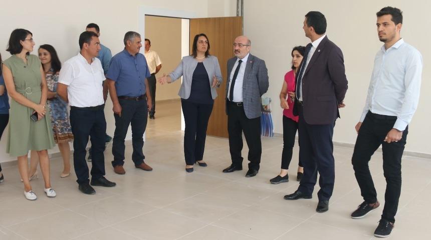 KAY&Uuml; Rekt&ouml;r&uuml; Karamustafa,  İncesu MYO&rsquo;da İncelemelerde Bulundu