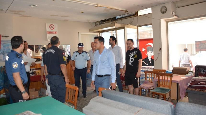 Selendi’de sigara denetimi